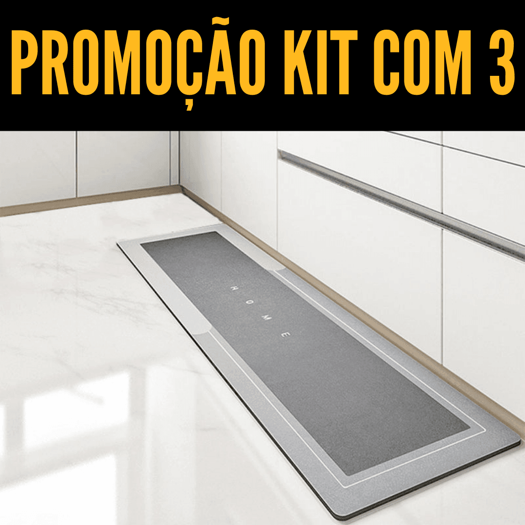 Tapete Antiderrapante e Absorvente Premium - Lojas Terrabell