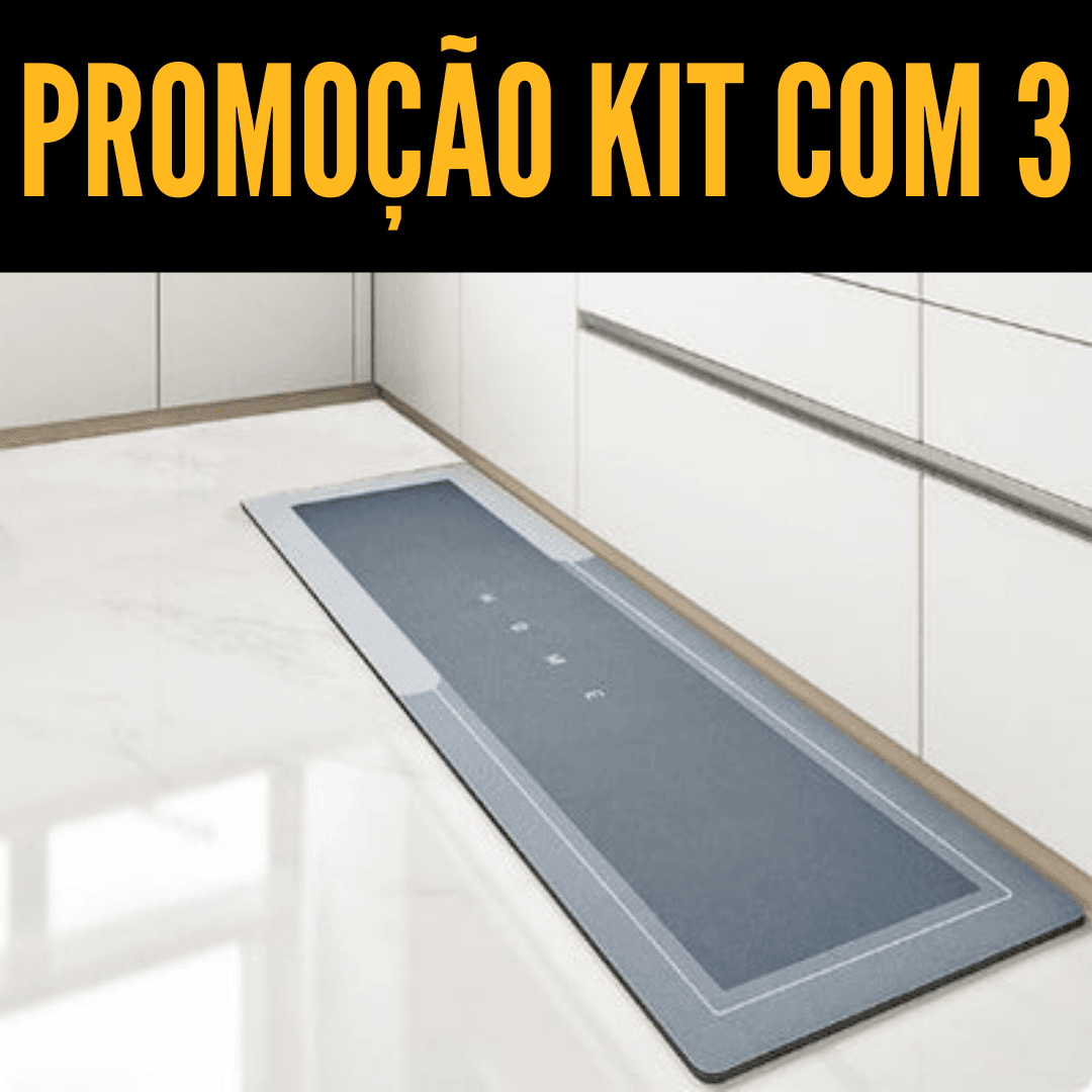 Tapete Antiderrapante e Absorvente Premium - Lojas Terrabell