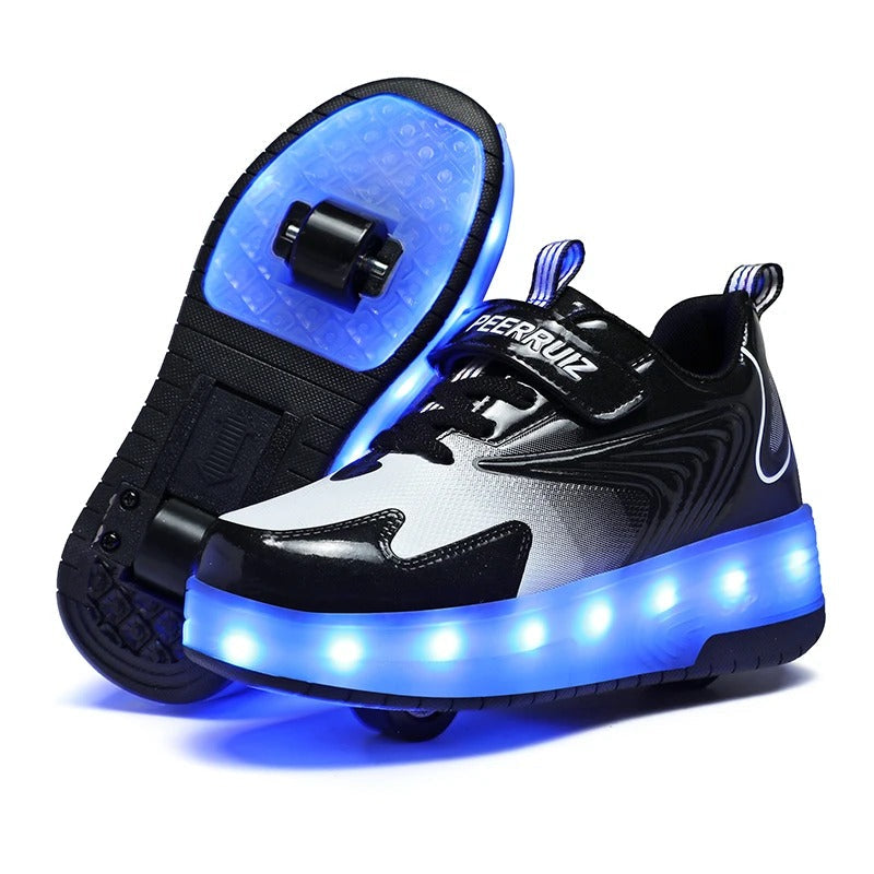 Tênis Infantil Pumello com Rodinhas e Luzes LED - Lojas Terrabell