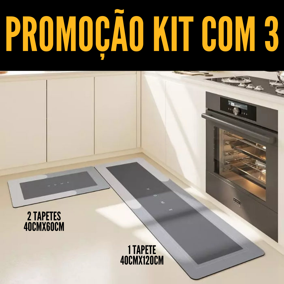 Tapete Antiderrapante e Absorvente Premium - Lojas Terrabell