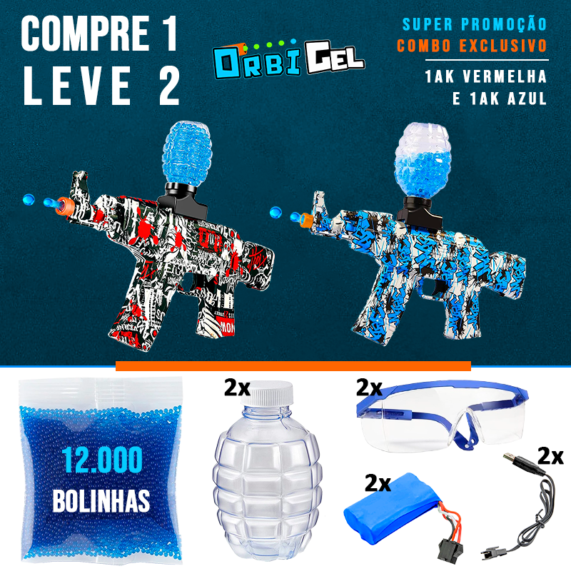 Lançadores OrbiGel AK - Terrabell - Compre 1 Leve 2 ( PROMOÇÃO DE VERÃO )