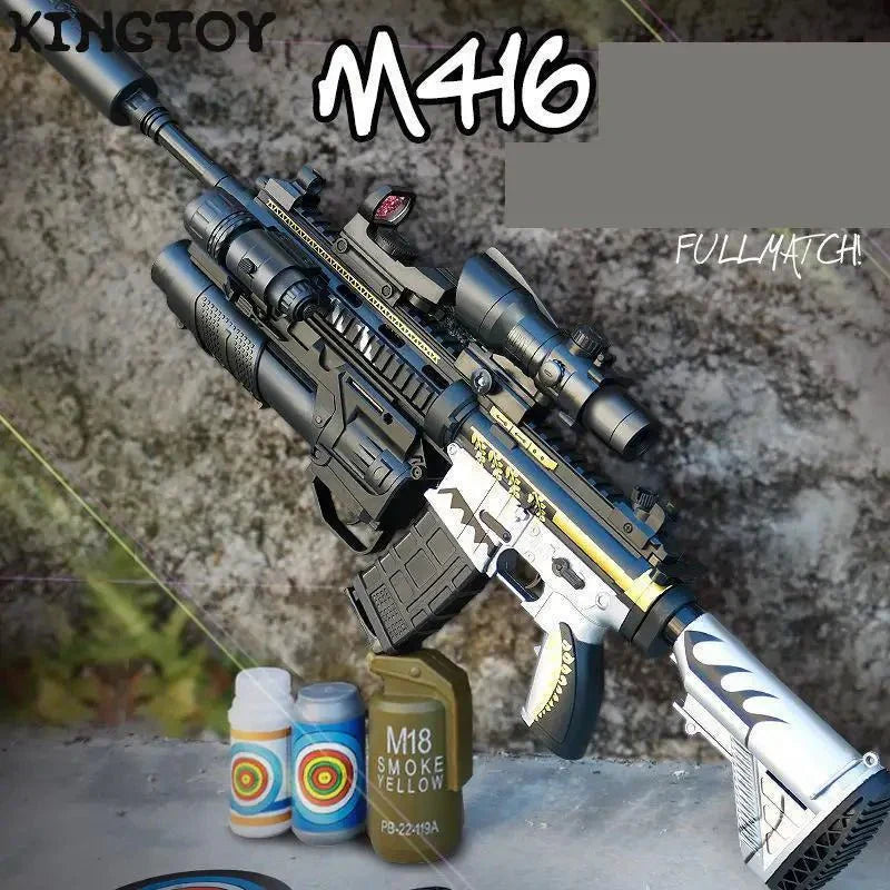 Pistola de Gel Elétrica Manual M416