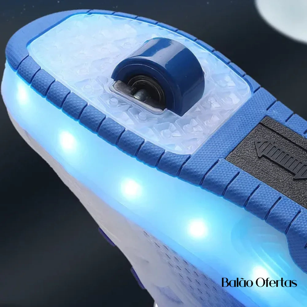Tênis Infantil Pumello com Rodinhas e Luzes LED - Lojas Terrabell