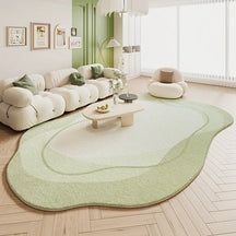 Tapete Sala De Estar Creme Irregular - Lojas Terrabell