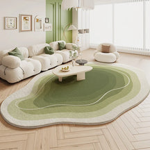Tapete Sala De Estar Creme Irregular - Lojas Terrabell