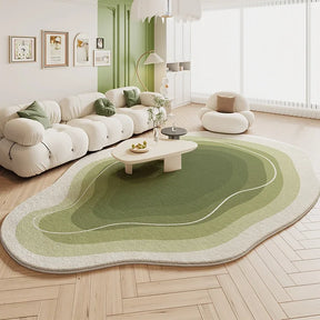 Tapete Sala De Estar Creme Irregular - Lojas Terrabell