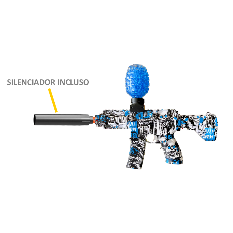 Lançador OrbiGel M4 - Azul - Terrabell ( PROMOÇÃO FINAL DE VERÃO )